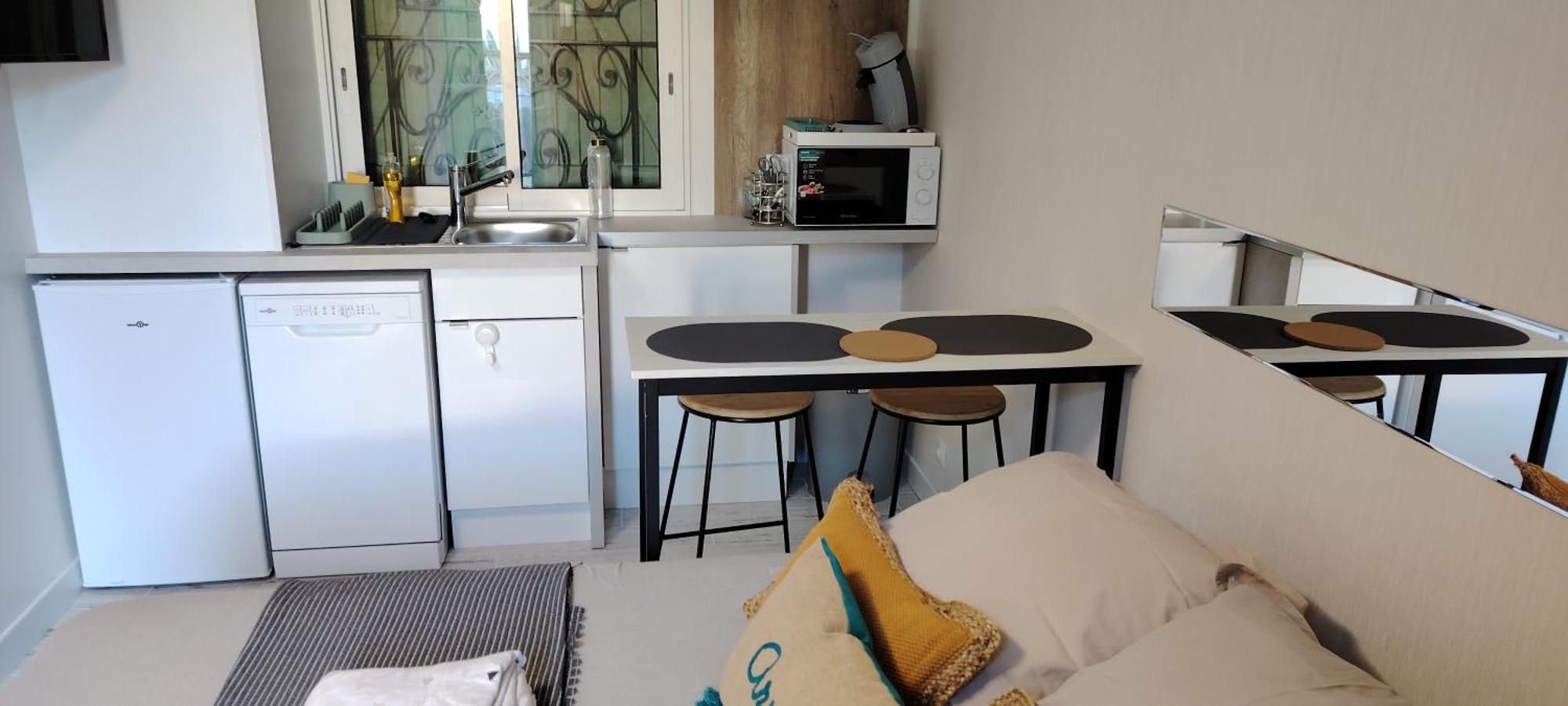 Studio Cosy Balneo Avec Jardin Le Barcares Exterior photo